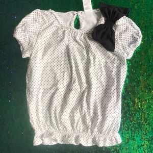 Janie and Jack cotton T-shirt with elastic waist